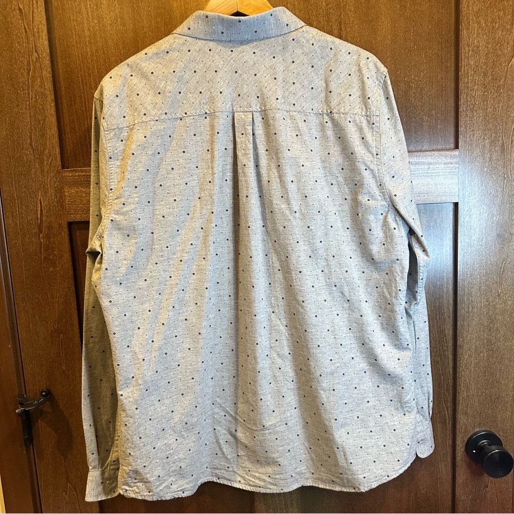 Threadbare Classic Gray Patterned Men's Dress Shi… - image 4